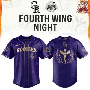 Colorado Rockies Fourth Wing Night Limited Edition Jersey