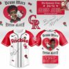 Chicago Cubs x Bruno Mars x Hello Kitty x The Romantic Tour Jersey
