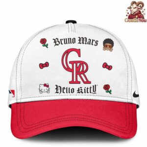 Colorado Rockies x Bruno Mars x Hello Kitty x The Romantic Tour Jersey 4