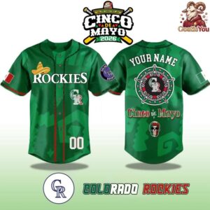 Colorado Rockies x Cinco De Mayo Limited Edition Baseball Jersey