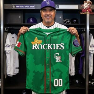 Colorado Rockies x Cinco De Mayo Limited Edition Baseball Jersey 2