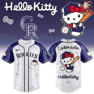 Colorado Rockies x Hello Kitty Night Limited Edition Jersey