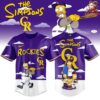 Detroit Tigers x The Simpsons Limited Edition Baseball Jersey