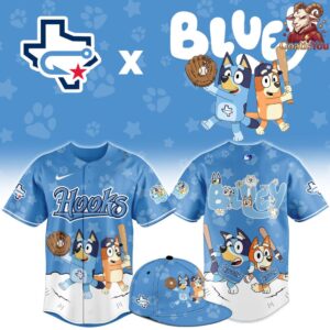 Corpus Christi Hooks x Bluey Night Limited Edition Baseball Jersey 1