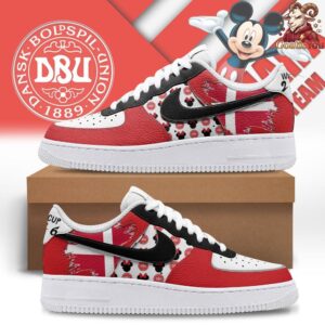 Denmark x Mickey World Cup 2026 Limited Edition Air Force 1 2