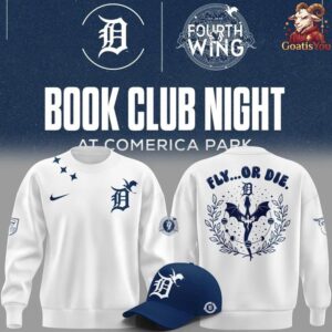 Detroit Tigers Book Club Night Special Edition Sweatshirt