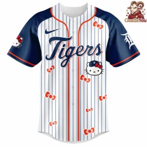 Detroit Tigers x Hello Kitty Night Limited Edition Jersey 2