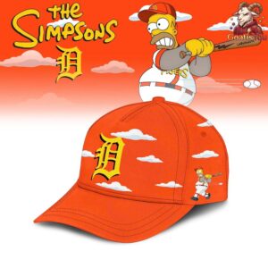 Detroit Tigers x The Simpsons Limited Edition Baseball Jersey 2