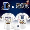 Durham Bulls Peanuts Night Limited Edition Jersey