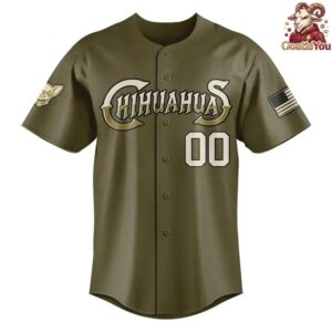 El Paso Chihuahuas Armed Forces Day 2026 Jersey 2