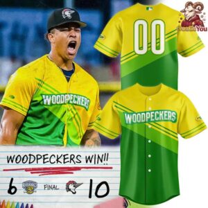 Fayetteville Woodpeckers x Crayola Arts in the Ballpark Jersey