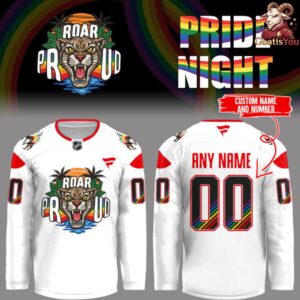 Florida Panthers Roar Proud Pright Night Hockey Jersey 1