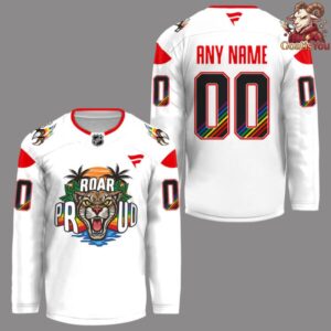 Florida Panthers Roar Proud Pright Night Hockey Jersey 2