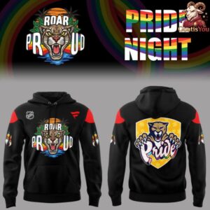 Florida Panthers Roar Proud Pright Night Hoodie 3
