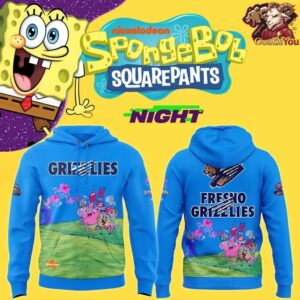 Fresno Grizzlies 2026 SpongeBob Night Hoodie