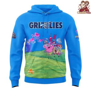 Fresno Grizzlies 2026 SpongeBob Night Hoodie 2