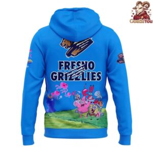 Fresno Grizzlies 2026 SpongeBob Night Hoodie 3