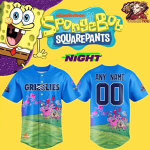 Fresno Grizzlies 2026 SpongeBob Night Jersey