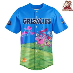 Fresno Grizzlies 2026 SpongeBob Night Jersey 2