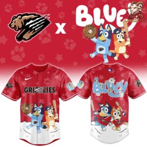 Fresno Grizzlies x Bluey Night Limited Edition Jersey 2