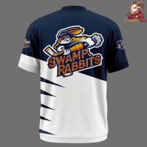 Greenville Swamp Rabbits 2026 New Balance Warmup T shirt 3