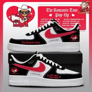 Hello Kitty x Bruno Mars x The Romantic Tour Air Force 1 3 1