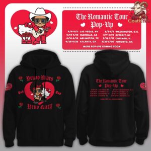 Hello Kitty x Bruno Mars x The Romantic Tour Pop Up Hoodie 3 1