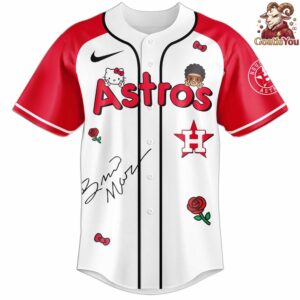 Houston Astros x Bruno Mars x Hello Kitty x The Romantic Tour Jersey 2