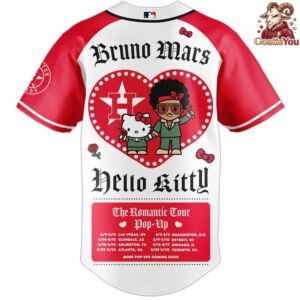 Houston Astros x Bruno Mars x Hello Kitty x The Romantic Tour Jersey 3