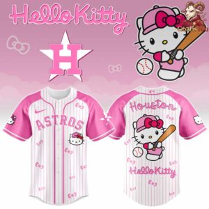 Houston Astros x Hello Kitty Night Limited Edition Jersey 5