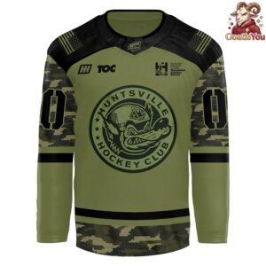 Huntsville Havoc Military Appreciation Night Hockey Jersey 2