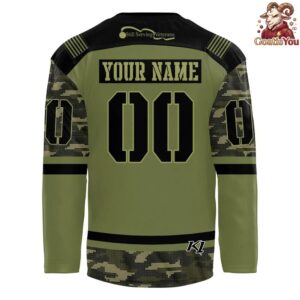 Huntsville Havoc Military Appreciation Night Hockey Jersey 3