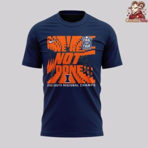 Illinois Fighting Illini 2026 Men's Basketball Tournament Final Four T Shirt 2