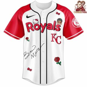 Kansas City Royals x Bruno Mars x Hello Kitty x The Romantic Tour Jersey 2