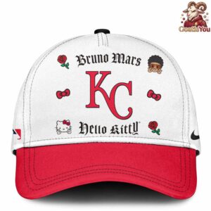 Kansas City Royals x Bruno Mars x Hello Kitty x The Romantic Tour Jersey 4