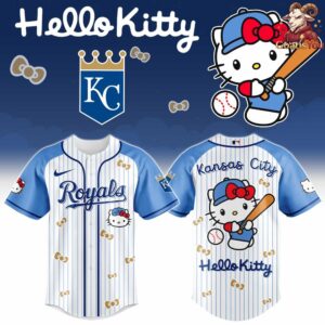 Kansas City Royals x Hello Kitty Night Limited Edition Jersey