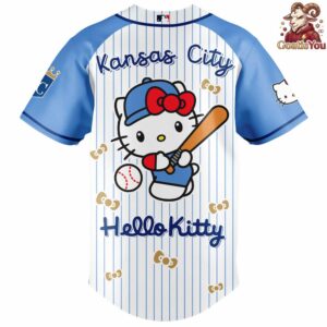 Kansas City Royals x Hello Kitty Night Limited Edition Jersey 3