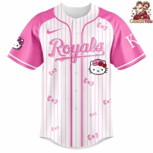 Kansas City Royals x Hello Kitty Night Limited Edition Jersey 6