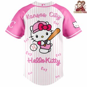 Kansas City Royals x Hello Kitty Night Limited Edition Jersey 7