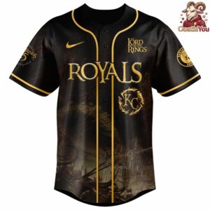 Kansas City Royals x The Lord Of The Rings Limited Edition Baseball Jersey 2