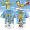 Los Angeles Angels x The Simpsons Limited Edition Baseball Jersey