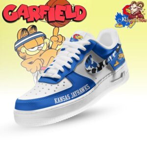 Kansas Jayhawks x Garfield Limited Edition Air Force 1
