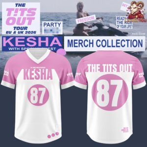 Kesha x The Tits Out Tour 2026 Jersey