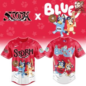 Lake Elsinore Storm x Bluey Night Limited Edition Jersey 2