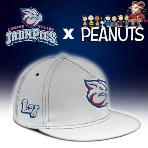 Lehigh Valley IronPigs Peanuts Night Limited Edition Jersey 3
