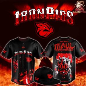 Lehigh Valley IronPigs x Maul Shadow Lord Star Wars Limited Edition Jersey