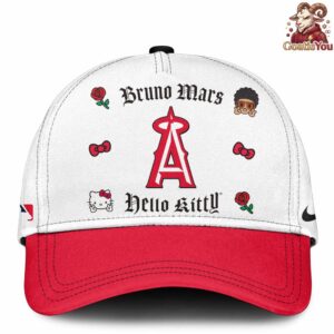 Los Angeles Angels x Bruno Mars x Hello Kitty x The Romantic Tour Jersey 4