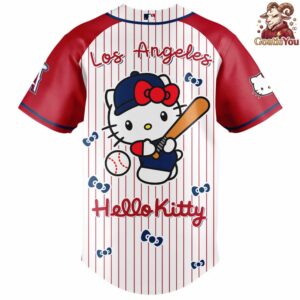 Los Angeles Angels x Hello Kitty Night Limited Edition Jersey 3