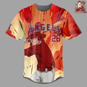 Los Angeles Angels x Naruto Shippuden Limited Edition Jersey 2