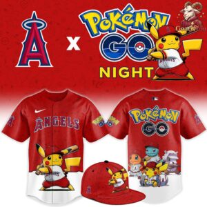 Los Angeles Angels x Pokémon GO Night Limited Edition Jersey